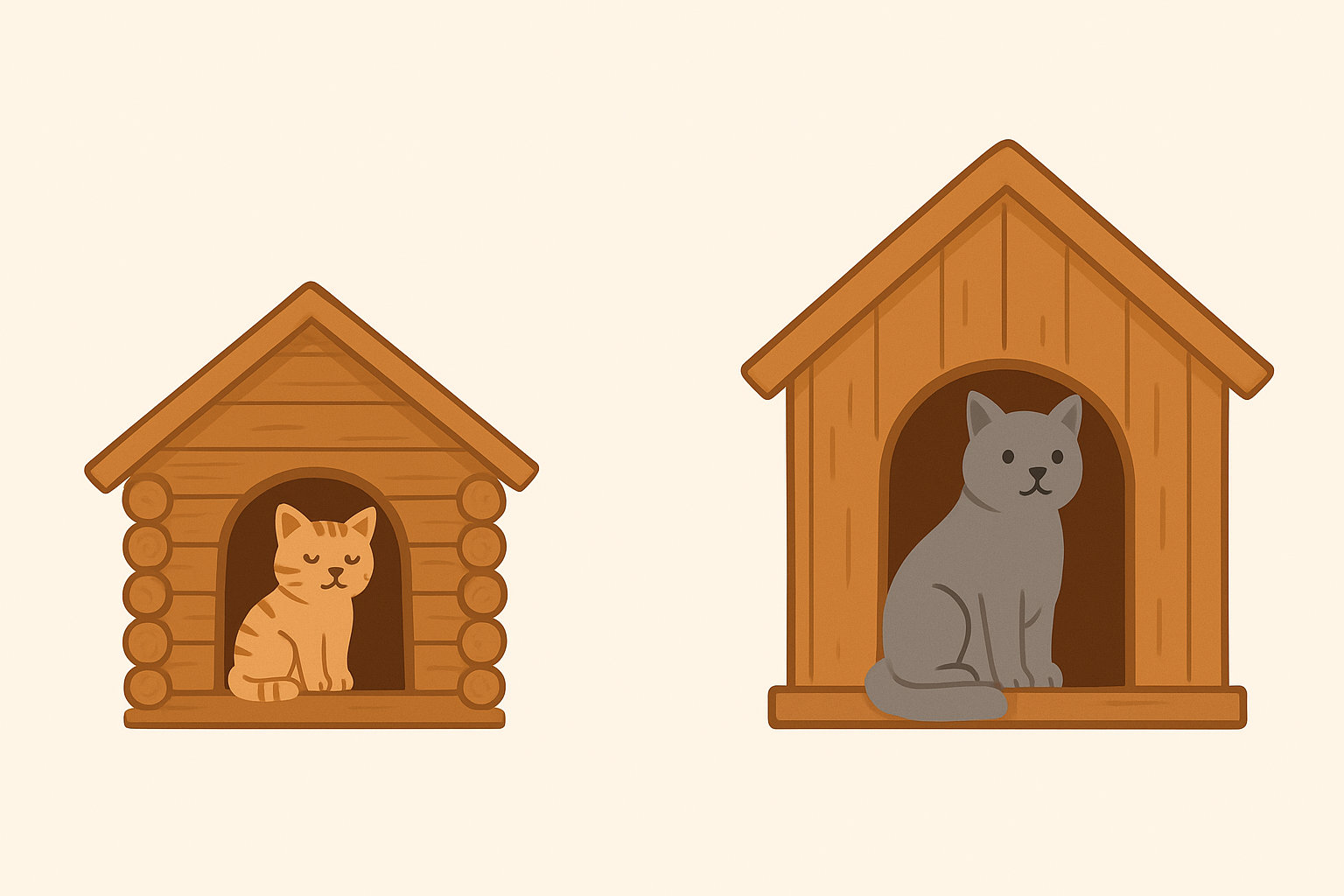 Mała czy duża buda ? 